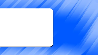 Blue Abstract Background with Text Box PNG Image