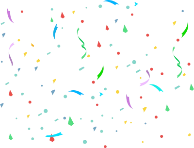 Confetti PNG – Colorful & Festive Transparent Images Download