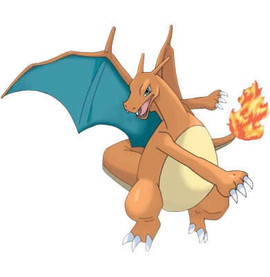 Charizard Pokemon Character Clipart
