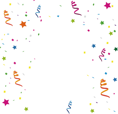Confetti PNG – Colorful & Festive Transparent Images Download