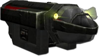 Sci Fi Pod Vehicle PNG Image