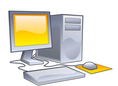 Retro Desktop Computer Free PNG