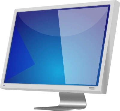 Flat Panel Monitor PNG Image