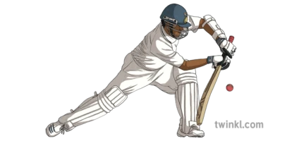 Cricket Batsman Action Free PNG