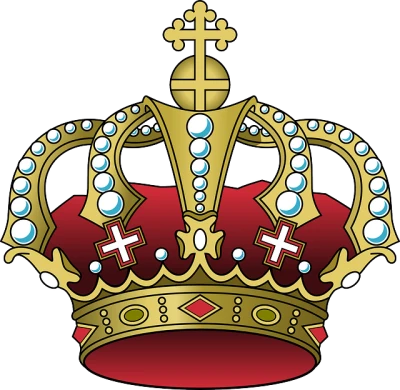 Imperial Crown Vector PNG Image