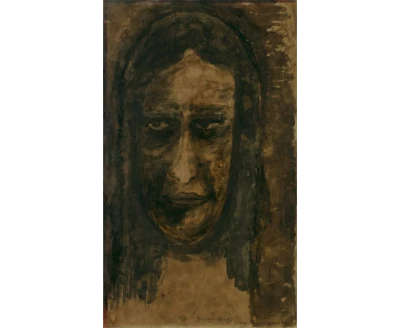 Vintage Portrait Painting Transparent Background