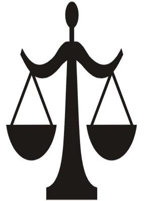 Scales of Justice Silhouette Free PNG