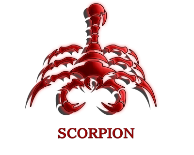 Red Scorpion Tribal Tattoo Transparent Background