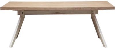 Modern Light Wood Dining Table PNG Image