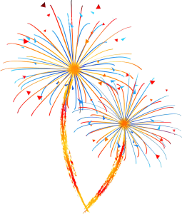 Cracker PNG – Colorful & Celebratory Transparent Fireworks Designs 6