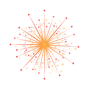 Cracker PNG – Colorful & Celebratory Transparent Fireworks Designs 9