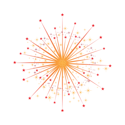 Cracker PNG – Colorful & Celebratory Transparent Fireworks Designs