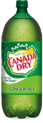 Canada Dry Ginger Ale 2L Bottle PNG Image