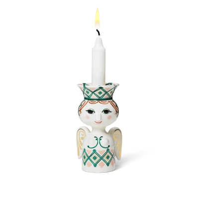 Angel Ceramic Candle Holder Transparent Background