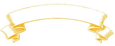 Yellow Scroll Ribbon Banner Free PNG