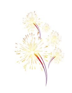 Cracker PNG – Colorful & Celebratory Transparent Fireworks Designs 16