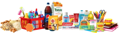 Assorted Supermarket Groceries Products Transparent Background