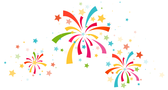 Cracker PNG – Colorful & Celebratory Transparent Fireworks Designs 17