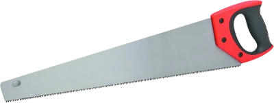 Hand Saw With Red Handle PNG Image