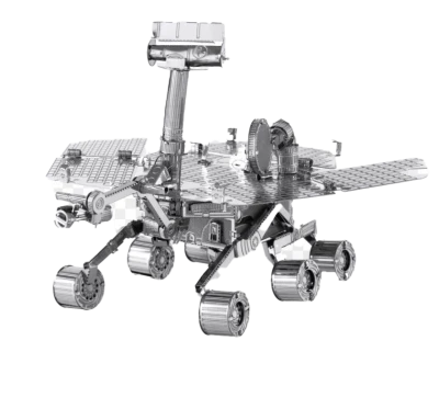 Metal Mars Rover Space Model PNG Image