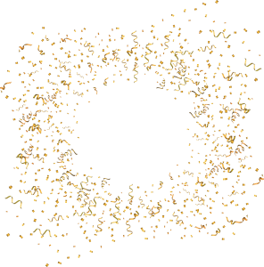 Golden Particle PNG – Sparkling & Luxurious Transparent Visual Elements 4