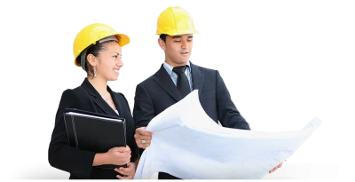 Construction Architects With Plans PNG