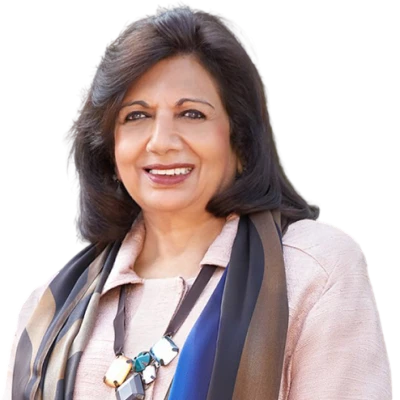 Kiran Mazumdar-Shaw Portrait PNG