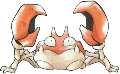 Krabby Pokemon Character PNG