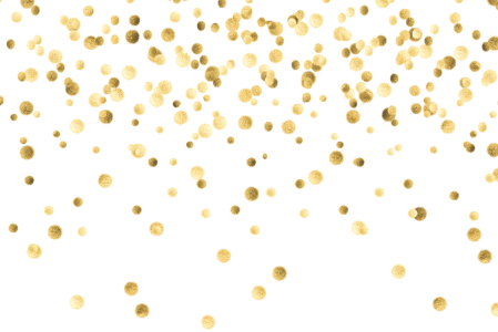 Golden Particle PNG – Sparkling & Luxurious Transparent Visual Elements 11