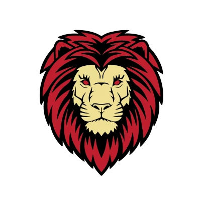 Lion Mascot Logo Free PNG