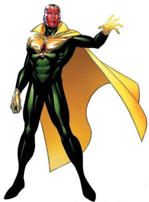 Vision Marvel Superhero Character Free PNG