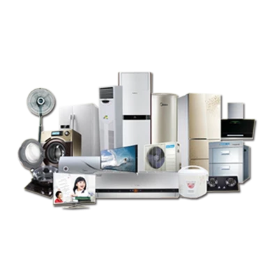 Home Appliances Collection Collage Clipart
