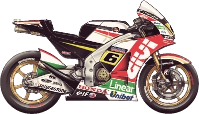 Honda Racing Motorcycle LCR Free PNG