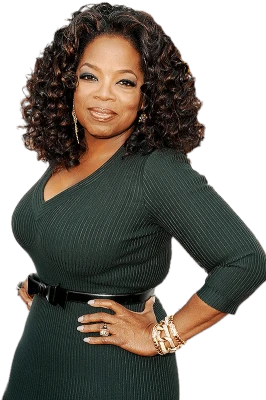 Oprah Winfrey Smiling Portrait Free PNG
