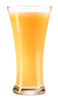 Glass of Orange Juice Free PNG