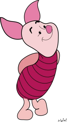 Cute Piglet Winnie The Pooh Transparent Background