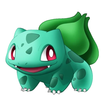 Bulbasaur Pokemon Character Clipart
