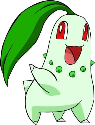 Chikorita Pokemon Character Free PNG