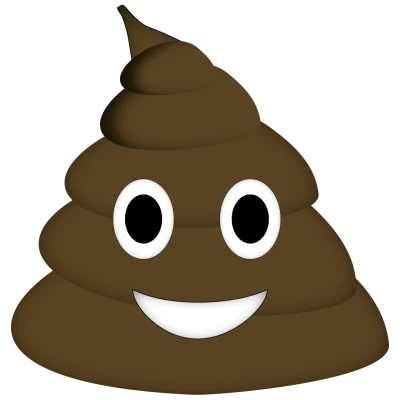 Smiling Poop Emoji Free PNG