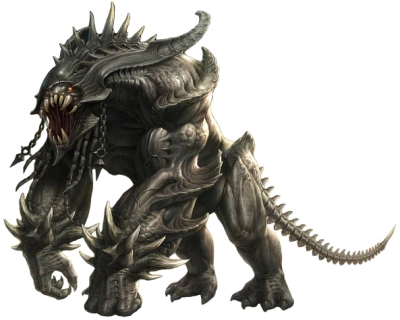 Doom 3 Pinky Demon Monster Clipart