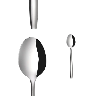 Stainless Steel Spoon Clipart