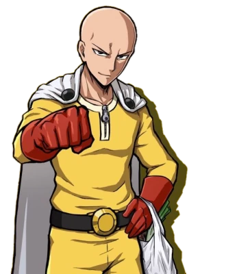 Saitama One Punch Man Free PNG