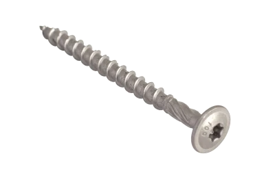 Silver Wood Screw Isolated Free PNG