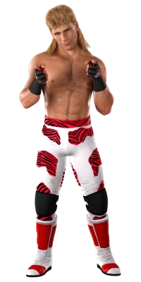 Brian Pillman Retro Wrestling Character Transparent Background