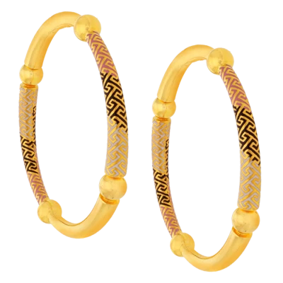 Indian Gold Bangles PNG Image