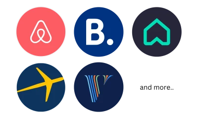 Travel App Logos Airbnb Booking Vrbo Free PNG