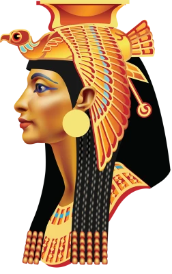 Egyptian Queen Nefertiti Vector Art PNG Image