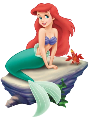 Ariel The Little Mermaid Disney PNG Image
