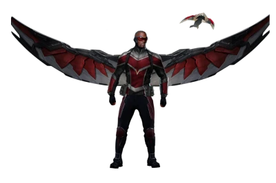 Sam Wilson Falcon Captain America Clipart