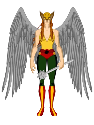 Hawkgirl DC Animated Universe Character Clipart
